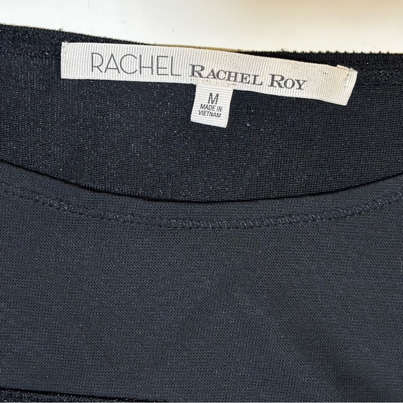 Rachel Roy Black Sparkle Dress M - Picture 10 of 11
